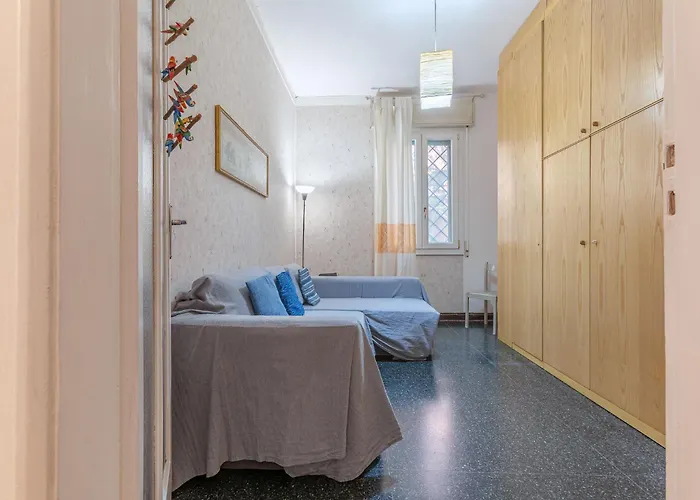 Apartmán Guesthost - Bolognina Quiet With Garden X4 Boloňa